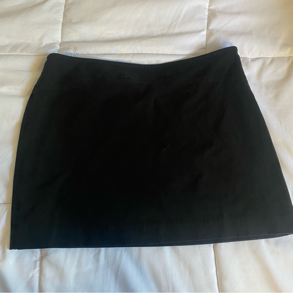 Black Express Mini Skirt